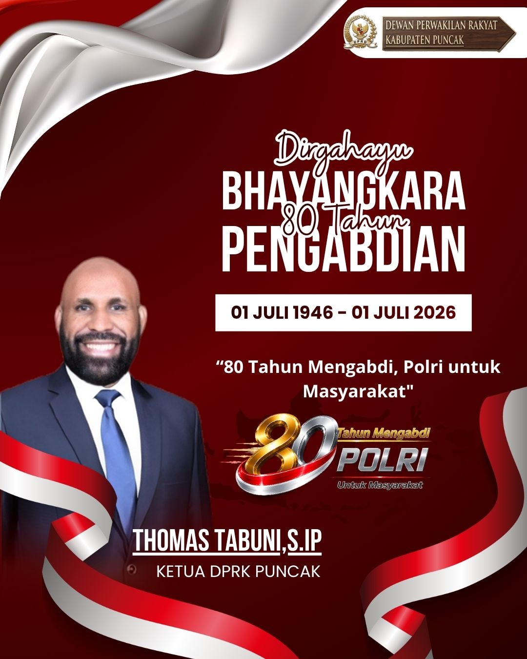 Selamat Hari Bhayangkara ke-80
